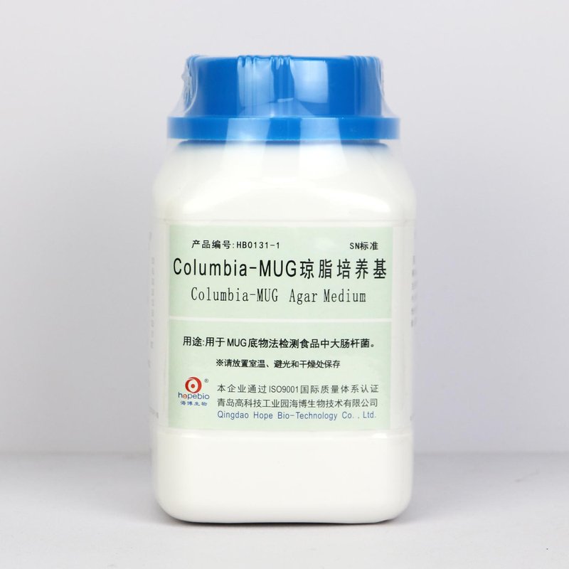 Columbia-MUG Agar Medium