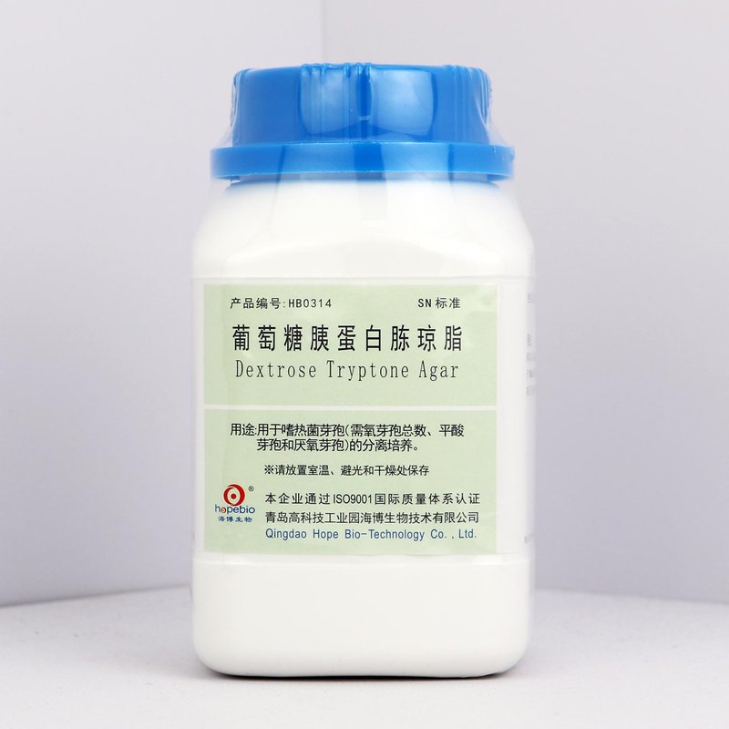 葡萄糖胰蛋白胨琼脂/用于嗜热菌芽孢(需氧芽孢总数、平酸芽孢和厌氧芽孢)分离培养(SN标准) Dextrose Tryptone Agar