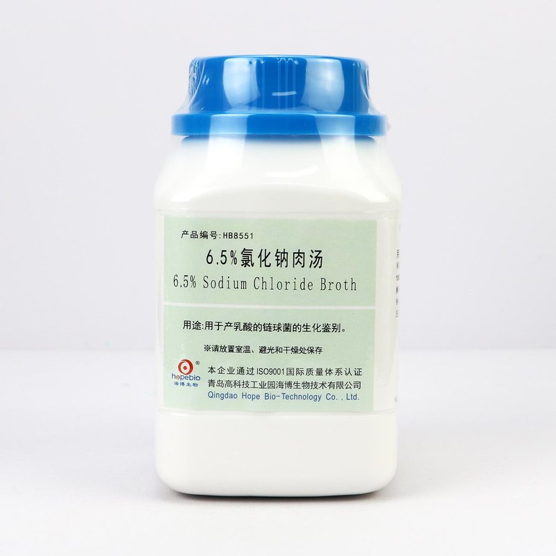 6.5% NaCl Broth