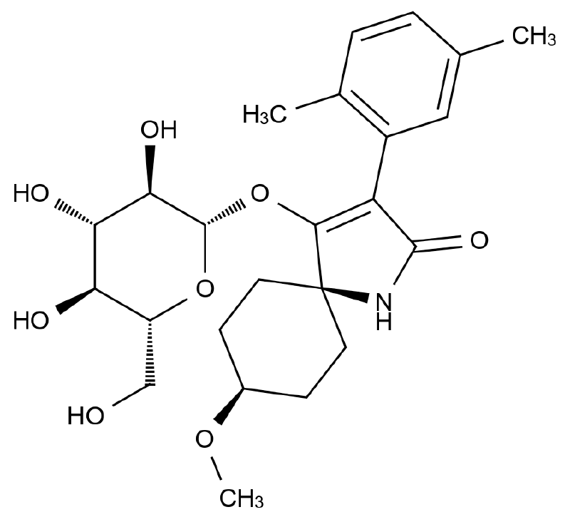 螺虫乙酯-烯醇-吡喃葡萄糖 Spirotetramat-enol-glucoside