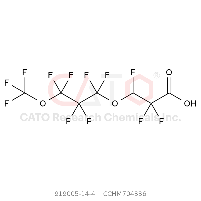 2,2,3-三氟-3-[1,1,2,2,3,3-六氟-3-(三氟甲氧基)丙氧基]丙酸 2,2,3-Trifluoro-3-[1,1,2,2,3,3-hexafluoro-3-(trifluoromethoxy)propoxy]propanoic Acid