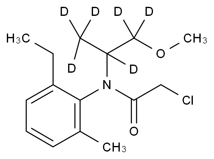 异丙甲草胺-d6 (±)-Metolachlor-d6 (propyl-d6)
