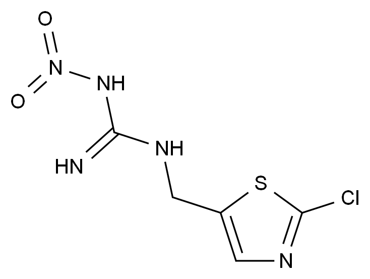 N-[（2-氯-5-噻唑基）甲基] -N＇-硝基胍 N-[(2-Chloro-5-thiazolyl)methyl]-N＇-nitroguanidine