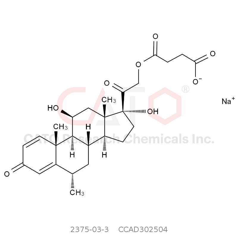 甲基泼尼松龙琥珀酸钠 6alpha-Methylprednisolone 21-Hemisuccinate Sodium Salt