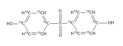 双酚S-13C12 Bis(4-hydroxyphenyl) Sulfone -13C12