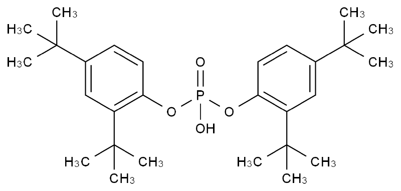 双（2,4-二叔丁基苯基）磷酸酯 Bis(2,4-di-tert-butylphenyl) Hydrogen Phosphate