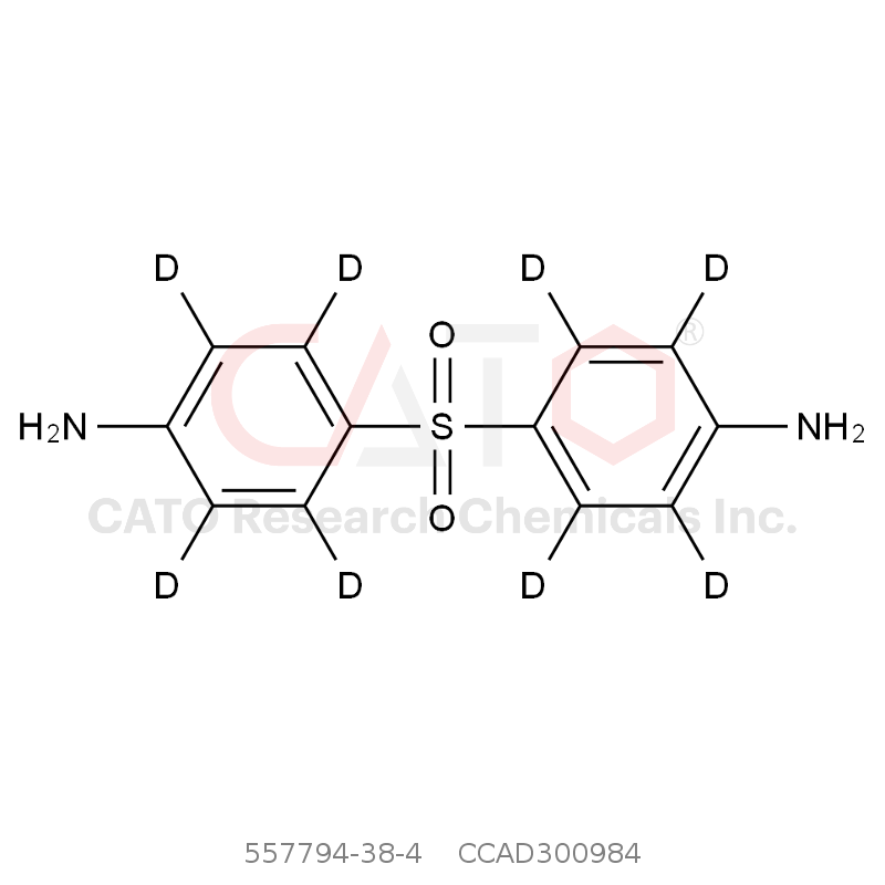 氨苯砜-d8（主要） Dapsone-d8(major)