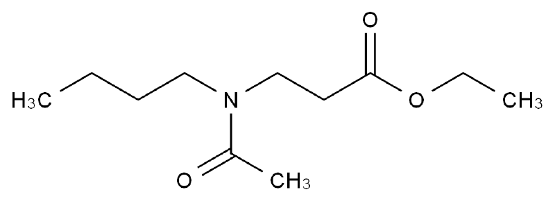 驱蚊酯(3-(N-正丁基-N-乙酰基)-氨基丙酸乙酯) Ethyl 3-(N-butylacetamido)propanoate