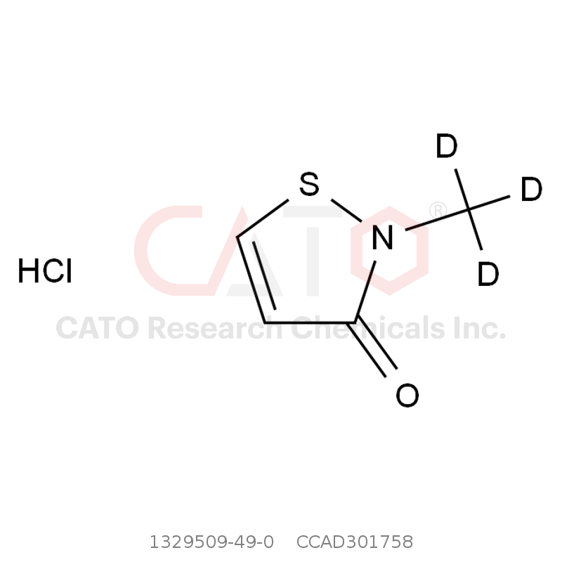 2-甲基-3-异噻唑酮-d3盐酸盐