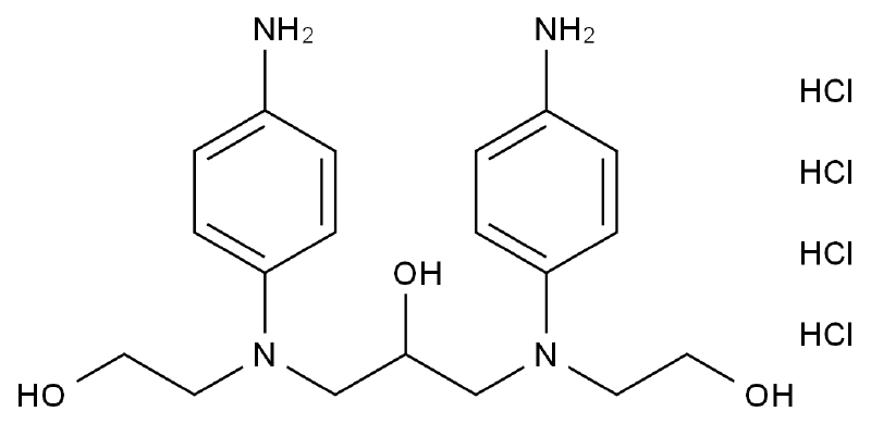 盐酸羟丙基双(N-羟乙基-P-苯二胺) Hydroxypropyl Bis (N-Hydroxyethyl-p-phenylenediamine Hydrochloride)
