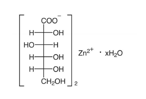 葡萄糖酸锌(II) 水合物