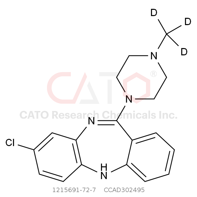 氯氮平-d3