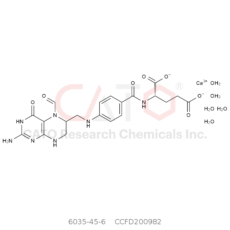 甲酰四氢叶酸钙盐 五水合物 Leucovorin Calcium Salt Pentahydrate