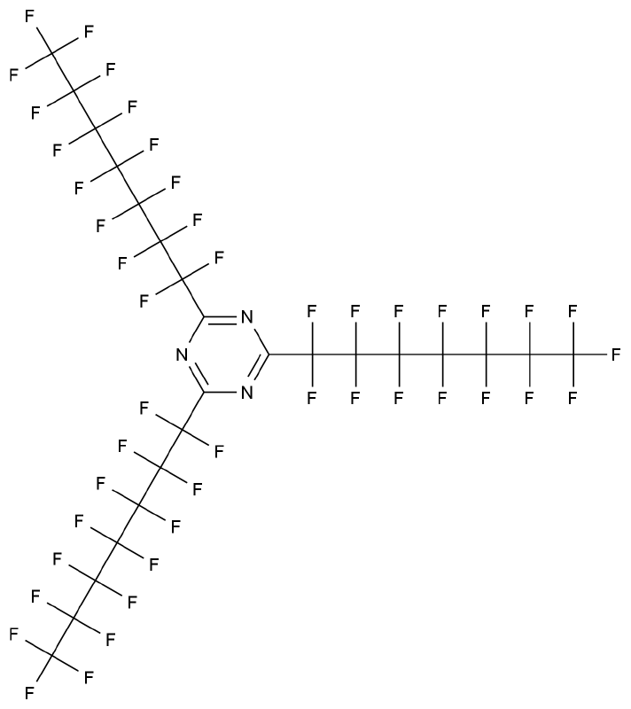 2,4,6-三(全氟庚基)-1,3,5-三嗪 2,4,6-Tris(Pentadecafluoroheptyl)-1,3,5-Triazine