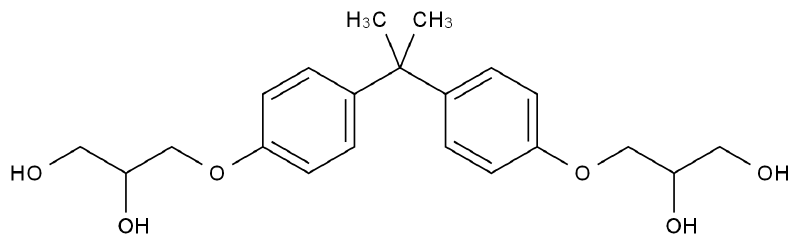 双酚A二(2,3-二羟基丙基)醚 Bisphenol A-bis(2,3-dihydroxypropyl) Ether (Mixture of Diastereomers)