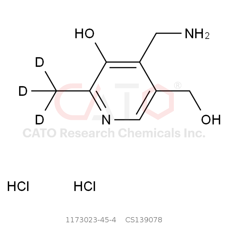 吡哆胺-D3二盐酸盐 Pyridoxamine-D3 dihydrochloride
