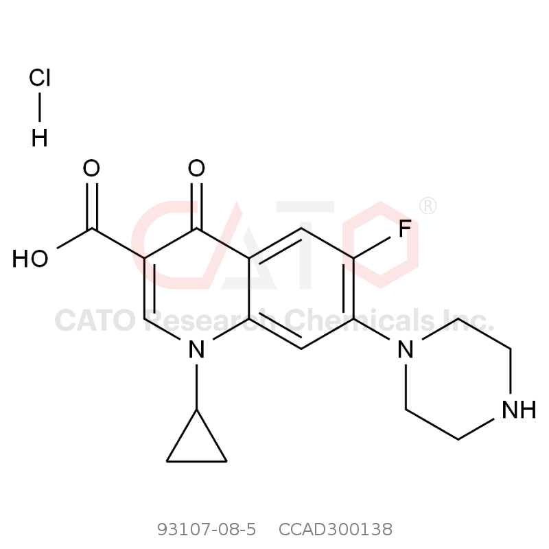 环丙沙星(盐酸盐） Ciprofloxacin Hydrochloride