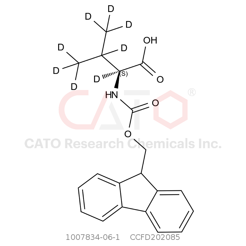 Fmoc-L-缬氨酸-D8