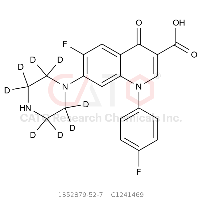 沙拉沙星-D8 Sarafloxacin-D8