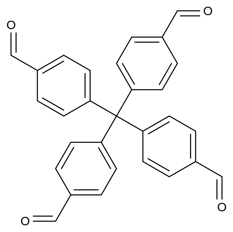 4,4',4'',4'''-甲烷四甲酰四苯甲醛 4,4',4'',4'''-Methanetetrayltetrabenzaldehyde