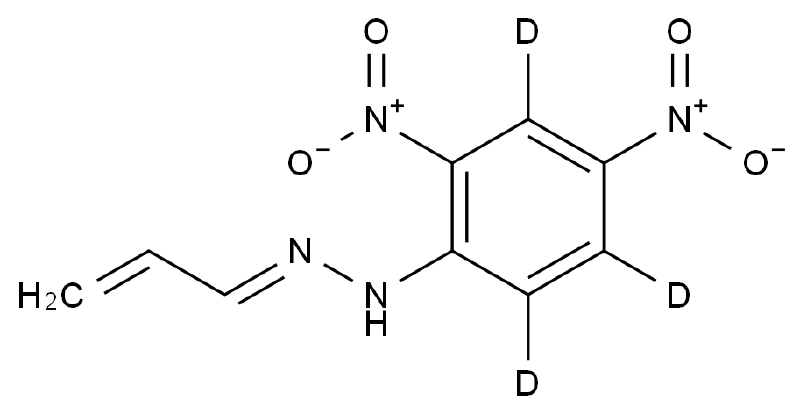丙烯醛2,4-二硝基苯腙-D3 Acrolein 2,4-Dinitrophenylhydrazone-d3