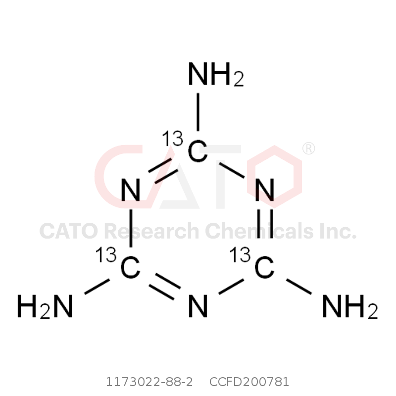 三聚氰胺-13C3