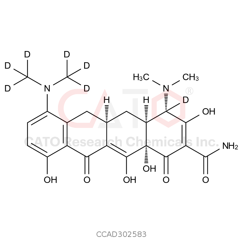 米诺环素-d7（主要） Minocycline-d7 (Major)