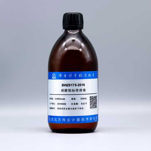 Silver Nitrate Standard Solution