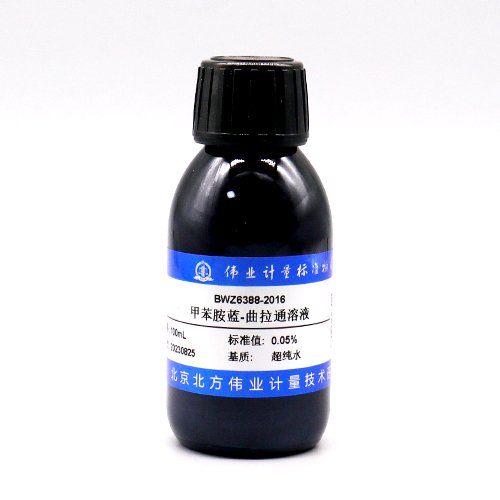 Toluidine blue triton solution