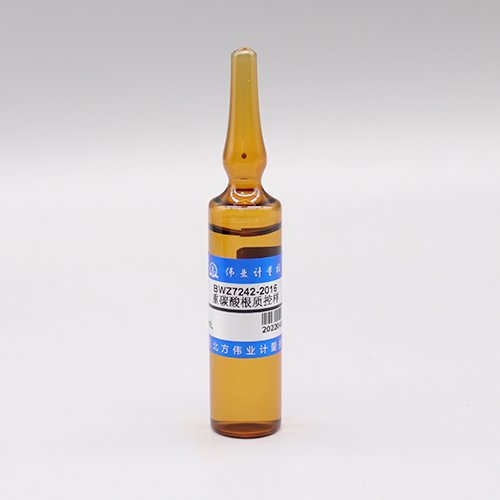 Bicarbonate quality control sample