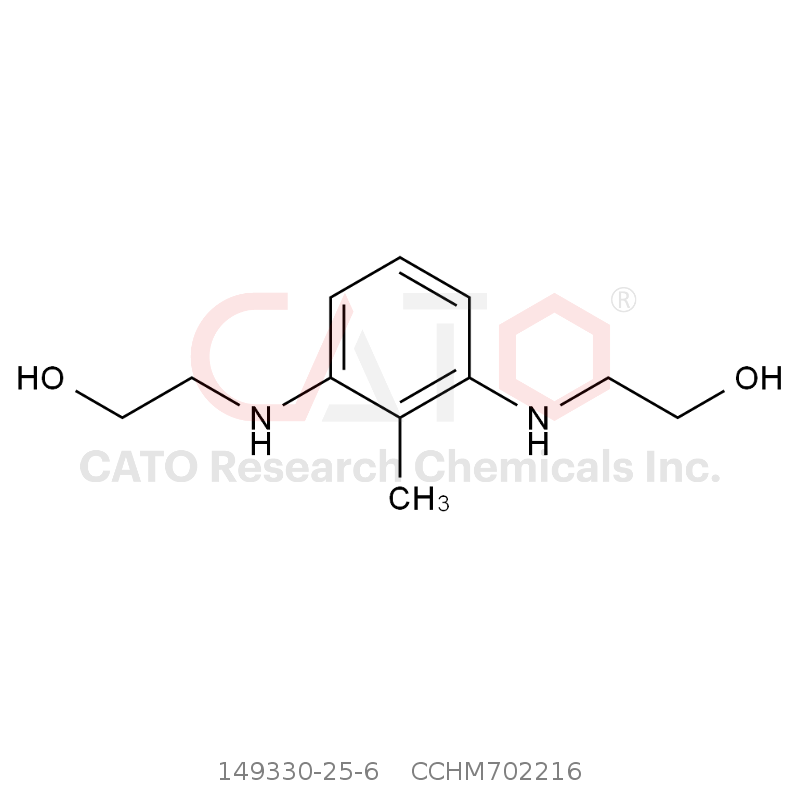 2,6-二羟乙氨基甲苯 2,6-Bis[(2-hydroxyethyl)amino]toluene