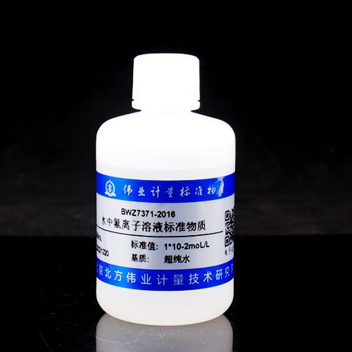 F<sup>-</sup> in water