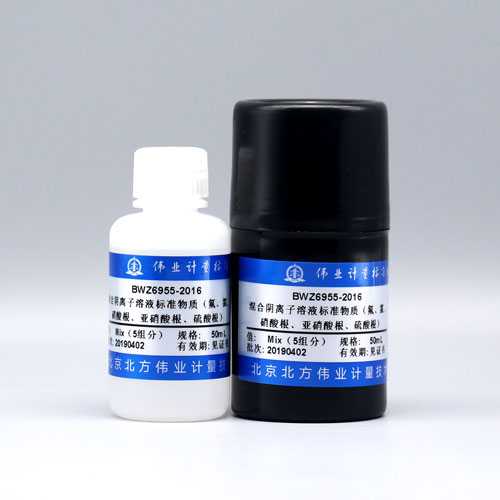 5 Mix anion in water