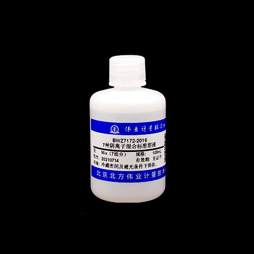 7 Mix anions in water