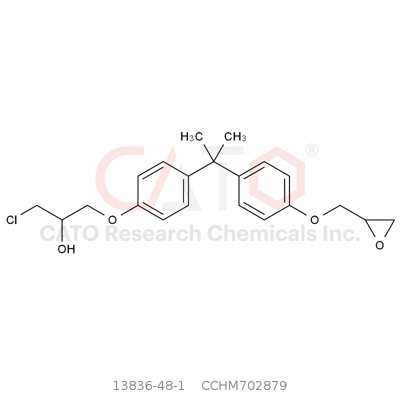 双酚A(3-氯-2-羟丙基)甘油醚 Bisphenol A (3-chloro-2-hydroxypropyl) Glycidyl Ether