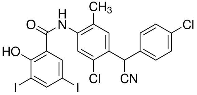 甲醇中氯氰碘柳胺溶液，100μg/mL Closantel Solution in Methanol, 100μg/mL