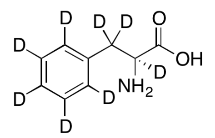 水中L-苯丙氨酸-D8溶液，100μg/mL L-Phenylalanine-d8 Solution in Water, 100μg/mL
