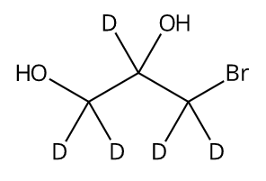 甲醇中3-溴-1,2-丙二醇-D5溶液，100μg/mL 3-Bromo-1,2-propanediol-d5 Solution in Methanol, 100μg/mL