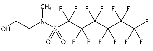 乙腈中十三氟-N-(2-羟基乙基)-N-甲基己烷磺酰胺溶液，100μg/mL Tridecafluoro-N-(2-hydroxyethyl)-N-methyl-1-hexanesulfonamide Solution in Acetonitrile, 100μg/mL