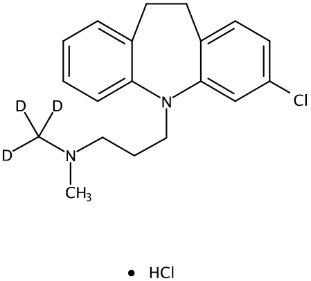 甲醇中氯米帕明-D3盐酸盐溶液，100μg/mL Clomipramine-d3 hydrochloride Solution in Methanol, 100μg/mL