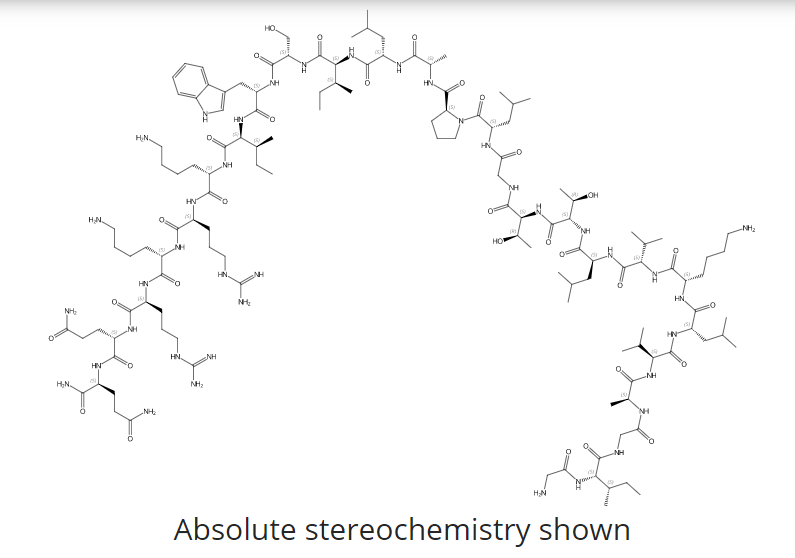 水中蜂毒肽溶液，100μg/mL Melittin Solution in Water, 100μg/mL