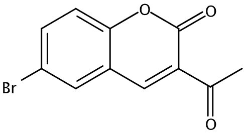 乙腈中3-乙酰基-6-溴香豆素溶液，100μg/mL 3-Acetyl-6-bromocoumarin Solution in Acetonitrile, 100μg/mL