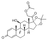 乙腈中曲安奈德醋酸酯溶液，100μg/mL Triamcinolone acetonide acetate Solution in Acetonitrile, 100μg/mL