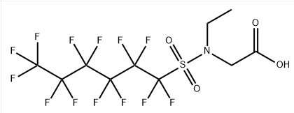 甲醇中N-乙基-N-[(十三氟己基)磺酰基]甘氨酸溶液，5μg/mL N-Ethyl-N-((tridecafluorohexyl)sulfonyl)glycine Solution in Methanol, 5μg/mL