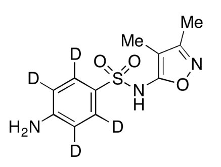 甲醇中磺胺异恶唑-D4溶液，1000μg/mL Sulfisoxazole-d4 Solution in Methanol, 1000μg/mL