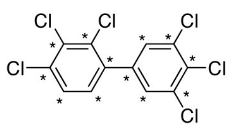 壬烷中2,3,3',4,4',5'-六氯联苯-13C12溶液，5μg/mL 2,3,3',4,4',5'-Hexachlorobiphenyl-13C12 Solution in Nonane, 5μg/mL