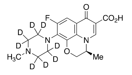 甲醇中左氧氟沙星-D8溶液，100μg/mL Levofloxacin-d8 Solution in Methanol, 100μg/mL
