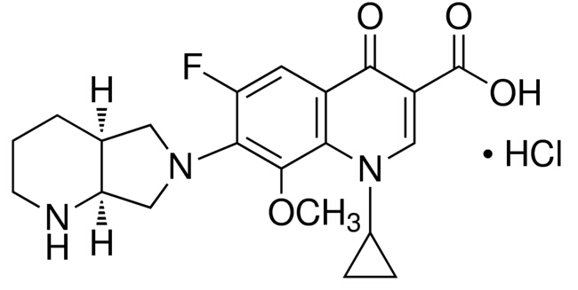 甲醇中莫西沙星盐酸盐溶液，1000μg/mL Moxifloxacin hydrochloride Solution in Methanol, 1000μg/mL