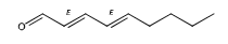 乙腈中(E,E)-2,4-壬二烯醛溶液，1000μg/mL (E,E)-2,4-Nonadienal Solution in Acetonitrile, 1000μg/mL