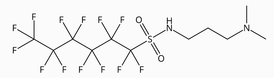 甲醇中N-[3-(二甲氨基)丙基]-全氟己烷磺酰胺溶液，100μg/mL N-[3-(Dimethylamino)propyl]-perfluorohexanesulfonamide Solution in Methanol, 100μg/mL